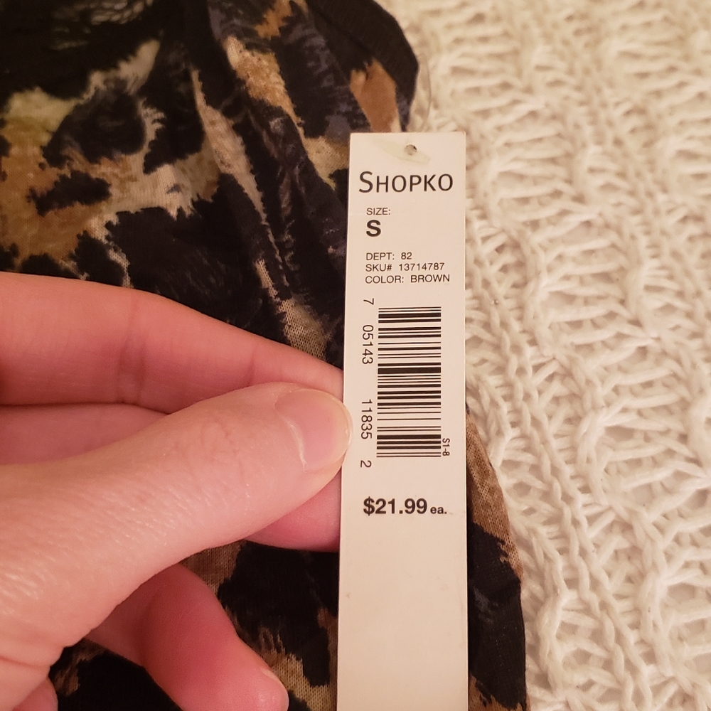 Animal print camisole - Picture 2 of 2